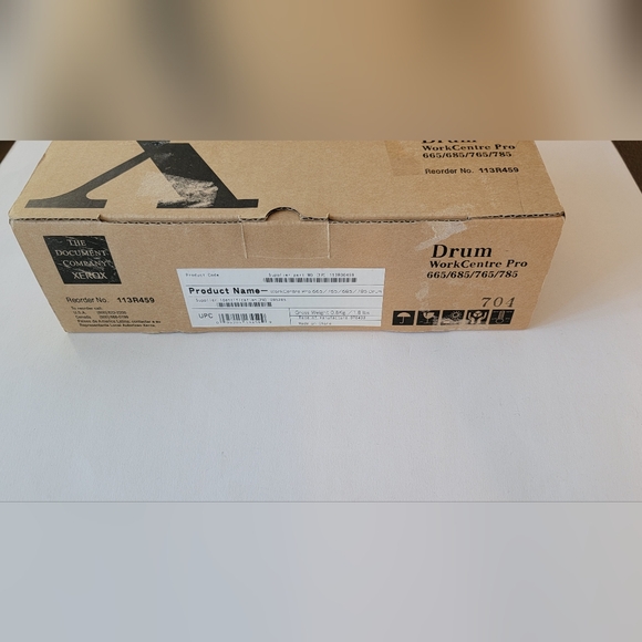 Xerox OEM Black Drum Toner 113R459 113R00459 Workcentre Pro 665/685/765/785 - Picture 3 of 4